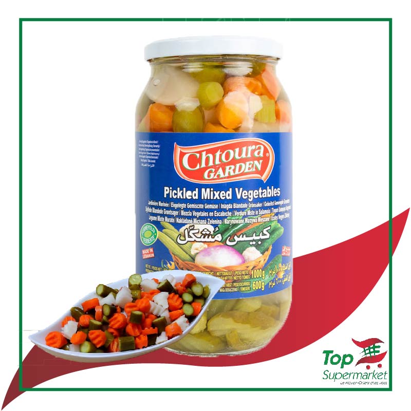 Chtoura Garden Légumes Marinés 1KG